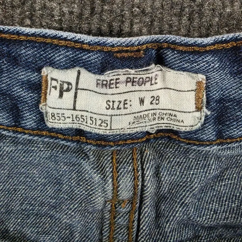 Free-people Women's Blue and Navy Shorts